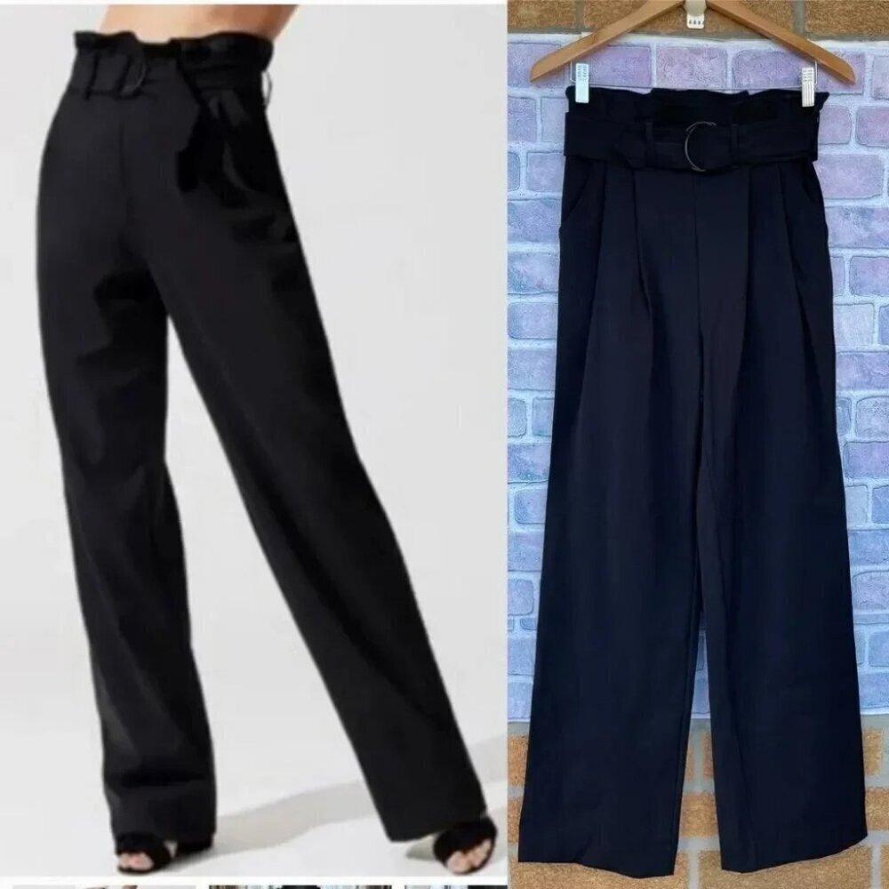 Carbon38 PaperBag Waist Pants size small